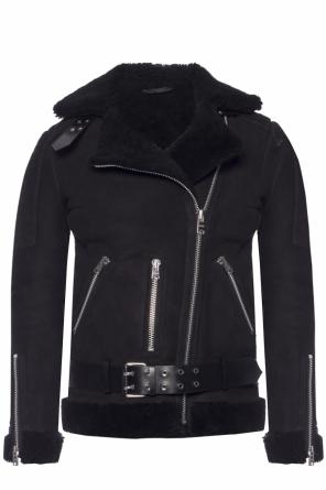 ‘garrix’ fur-trim jacket, zdjęcie 1 ‘garrix’ fur-trim jacket od AllSaints